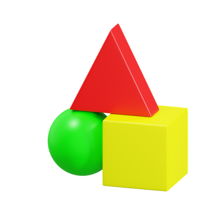 Blocs de jouets  3D Icon