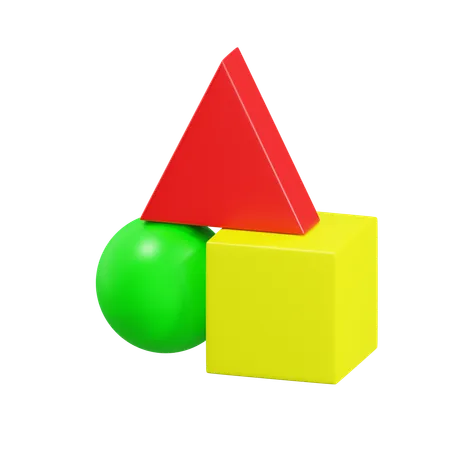 Blocs de jouets  3D Icon