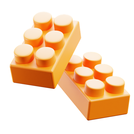 Blocs LEGO  3D Icon