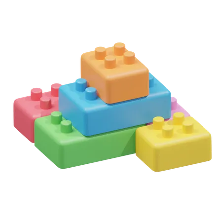 Blocs LEGO  3D Icon