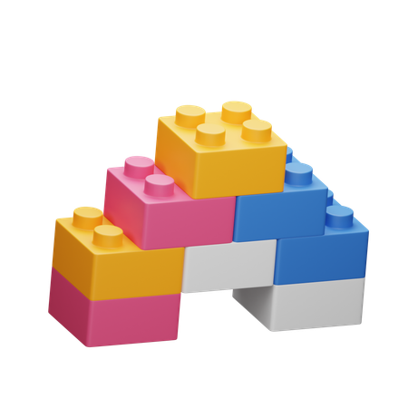 Lego bloque le plaisir de construire créatif pour les enfants  3D Icon