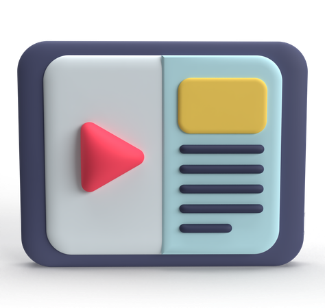 Blog  3D Icon