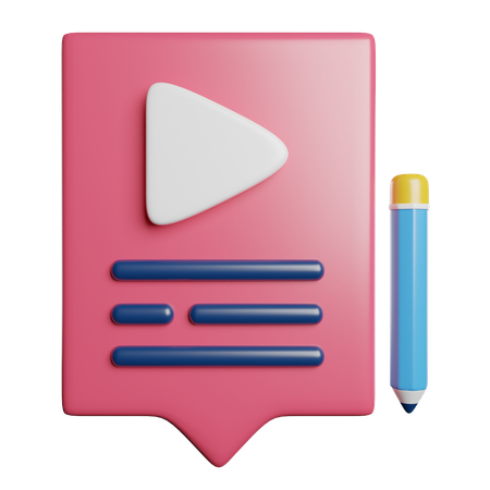 Blog  3D Icon