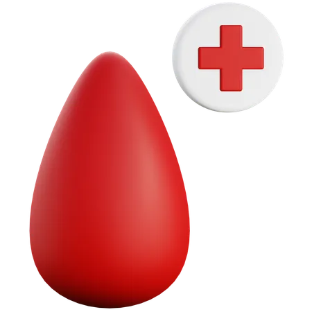 Blood 3D Icon