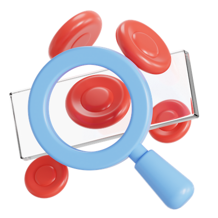 Blood analysis  3D Icon