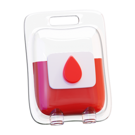 Blood bag  3D Icon