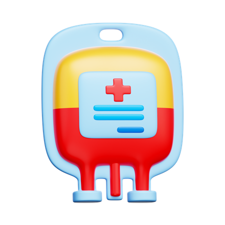 혈액백  3D Icon
