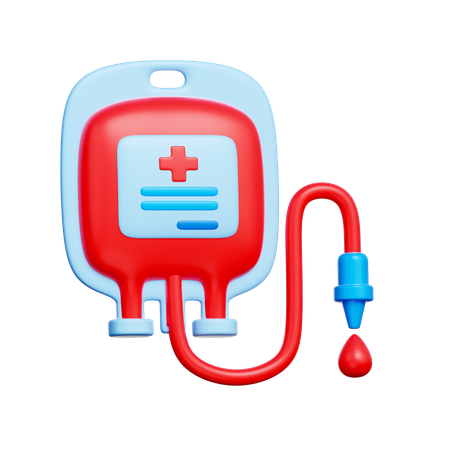 Blood Bag  3D Icon