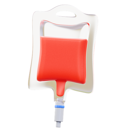 Blood Bag  3D Icon