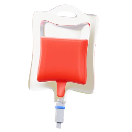 Blood Bag  3D Icon