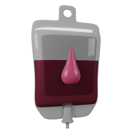 Blood Bag  3D Icon