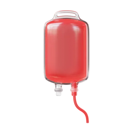 Blood Bag  3D Icon