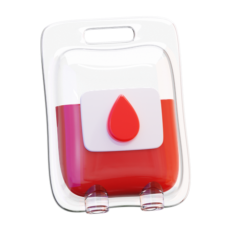 Blood bag  3D Icon