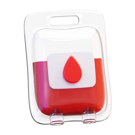 Blood bag  3D Icon