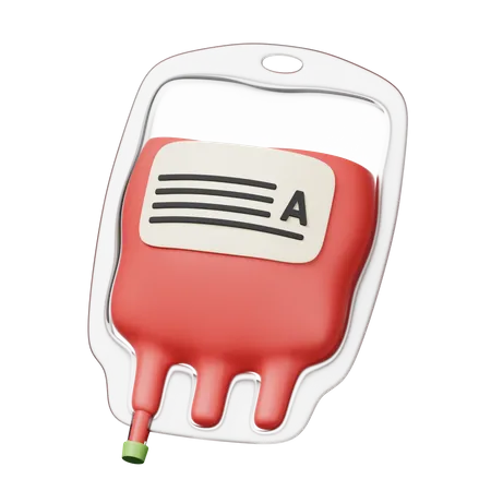 Blood Bag 3 D Icons For Your All Of Your Design Needs 3D Icon