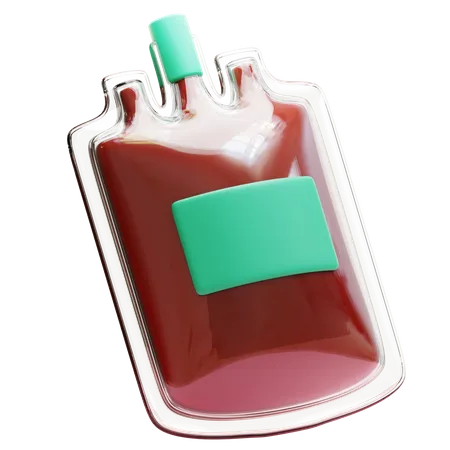 BLOOD BAG  3D Icon