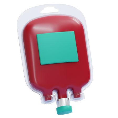 Blood Bags  3D Icon