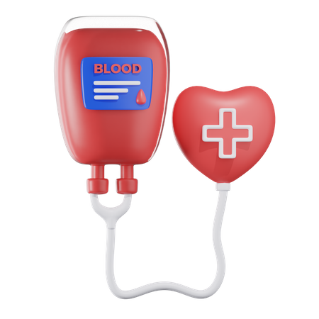 Blood Bank  3D Icon