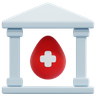 blood bank 3d logo
