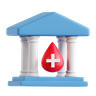 3d blood bank logo