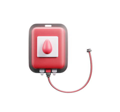 Blood Bottle  3D Icon