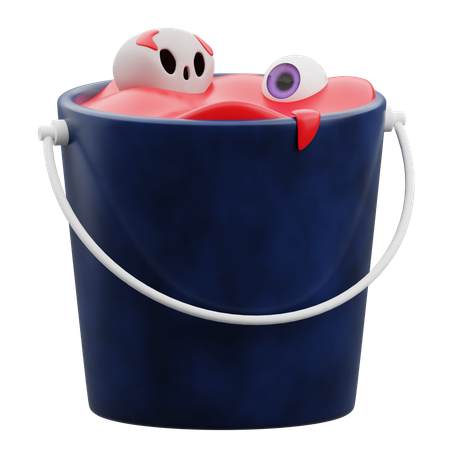 Blood Bucket  3D Icon