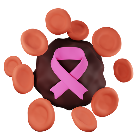 Blood cancer  3D Icon