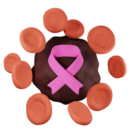 Blood cancer  3D Icon
