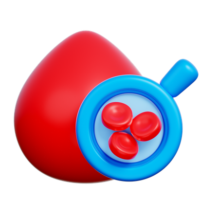 혈액 세포  3D Icon