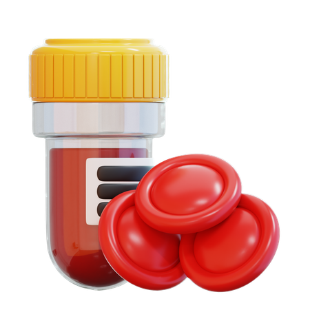 Blood Cells  3D Icon