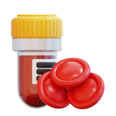 Blood Cells  3D Icon