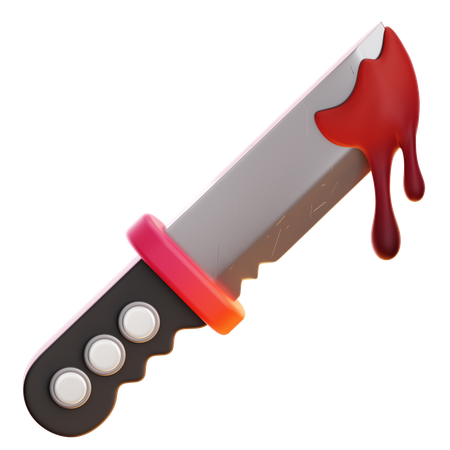 BLOOD COATED KNIFE  3D Icon