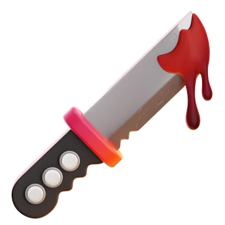 BLOOD COATED KNIFE  3D Icon