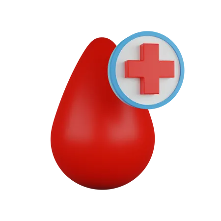 Blood donate  3D Icon