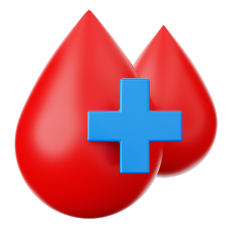 Blood Donate  3D Icon