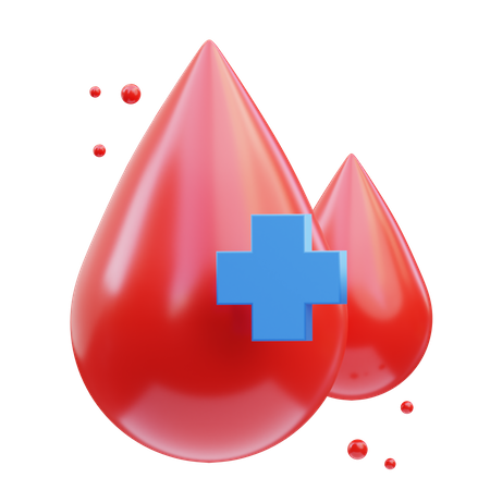 Blood Donate  3D Icon