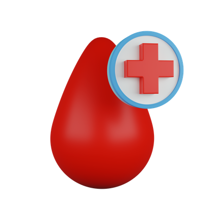 Blood donate  3D Icon