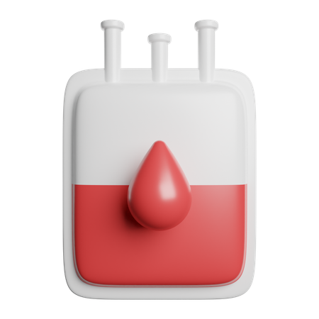 Blood Donation  3D Icon