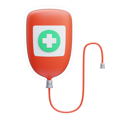 Blood Donation  3D Icon