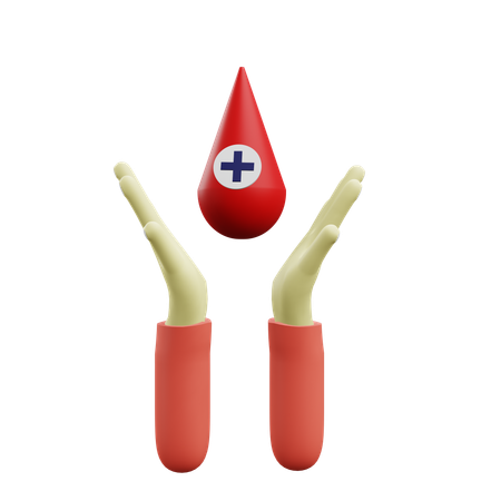 Blood Donation  3D Icon