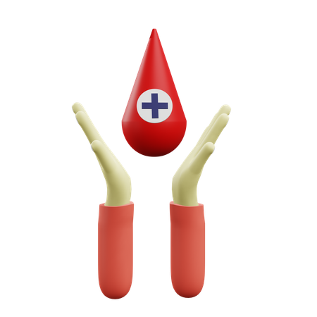 Blood Donation  3D Icon