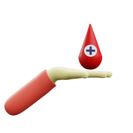 Blood Donation  3D Icon