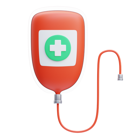 Blood Donation  3D Icon