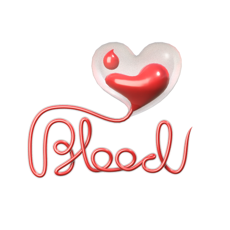 Blood Donation  3D Icon