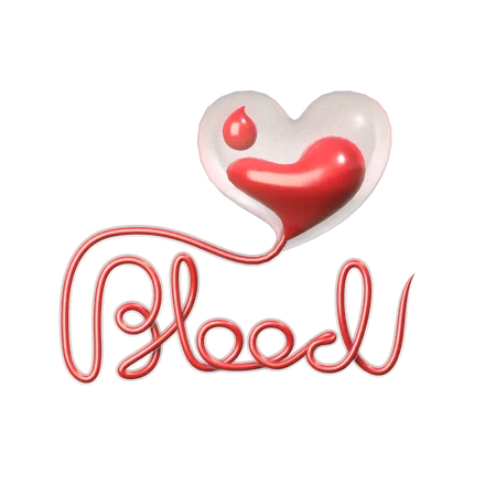 Blood Donation  3D Icon