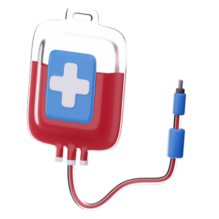 Blood Donation  3D Icon