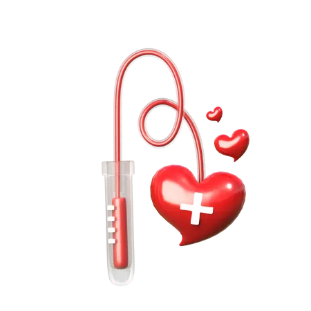 Blood Donation  3D Icon