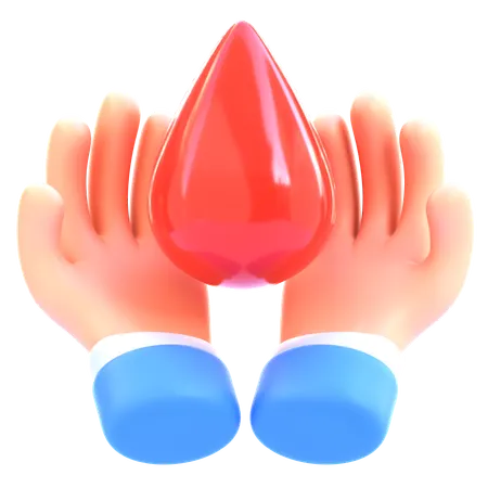 Blood Donation  3D Icon