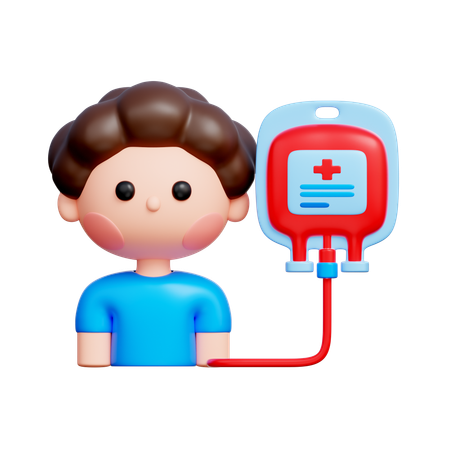 Blood Donation  3D Icon