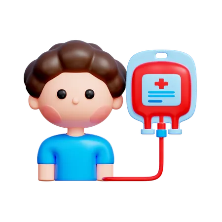 Blood Donation  3D Icon